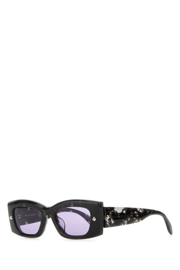【送料&関税込】Alexander McQueen Multicolor Acetate Sunglas Alexander McQueen Multicolor acetate sunglasses
