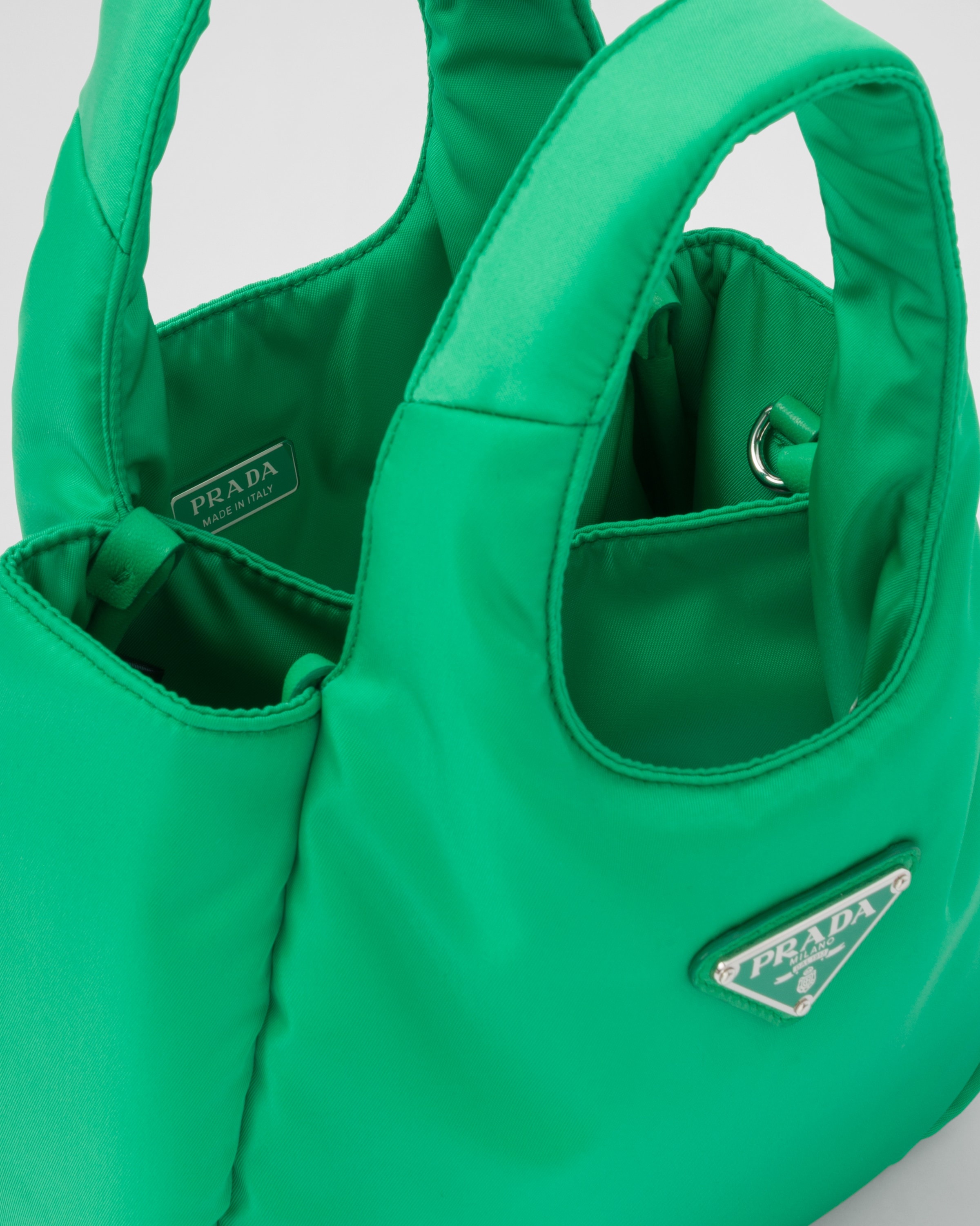lime green prada bag
