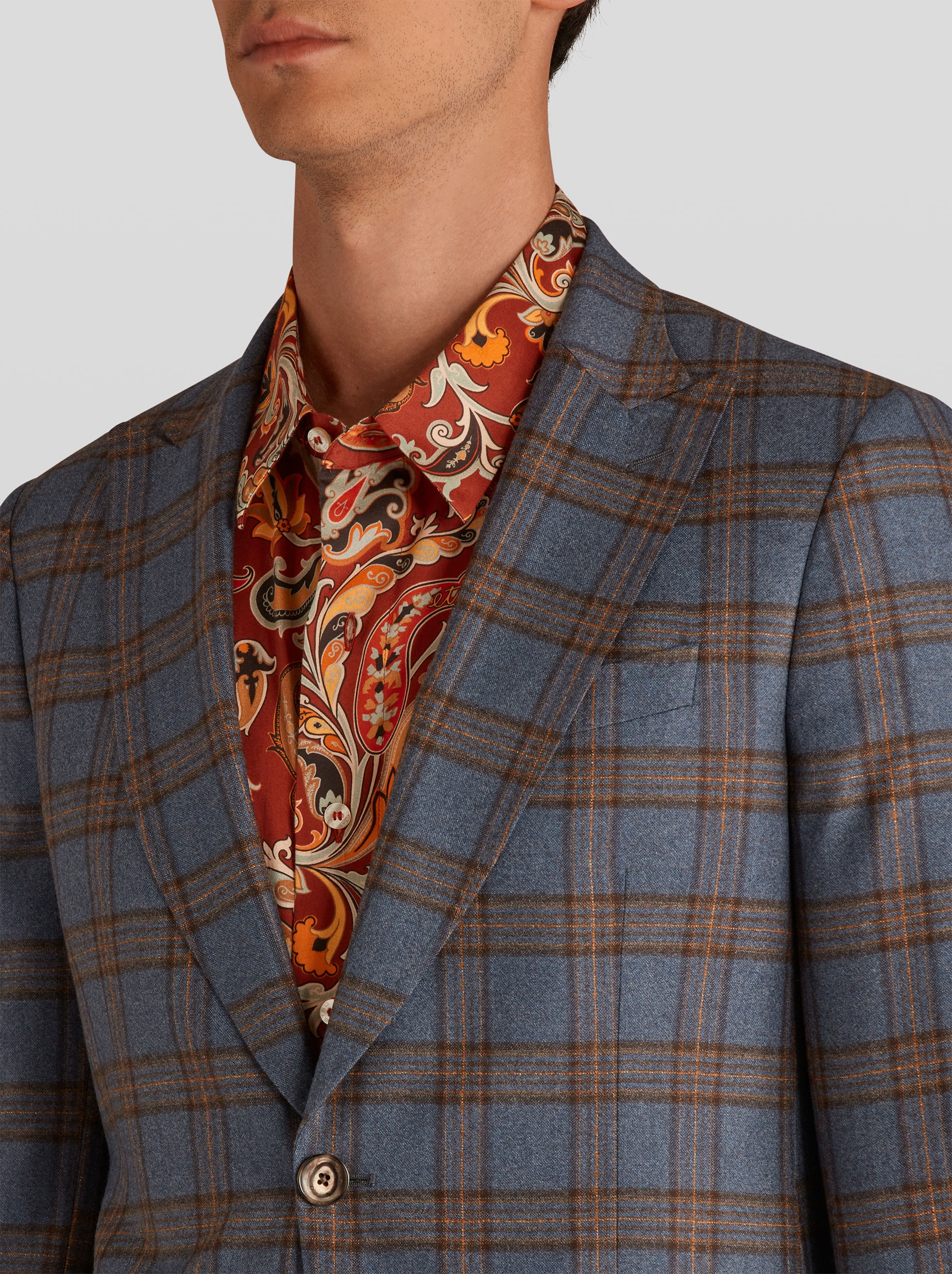 CHECK TAILORED SUIT - 2