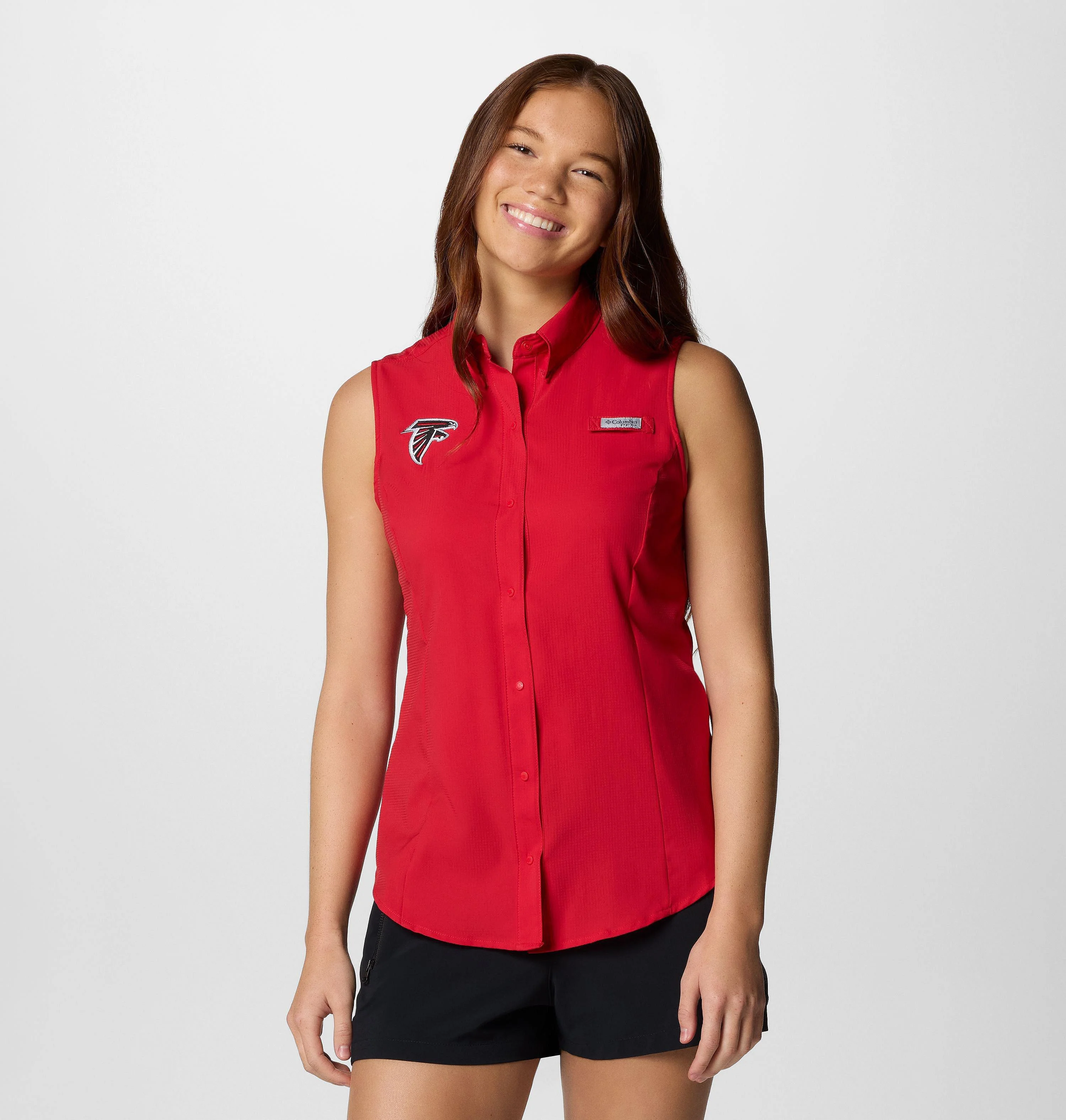 Women's PFG Tamiami Sleeveless Shirt - Atlanta Falcons - 1
