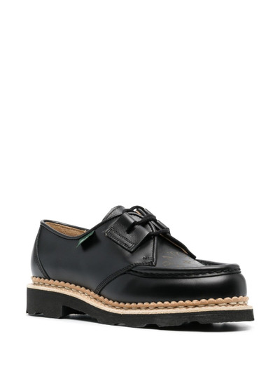 PATOU x Paraboot lace-up leather shoes outlook
