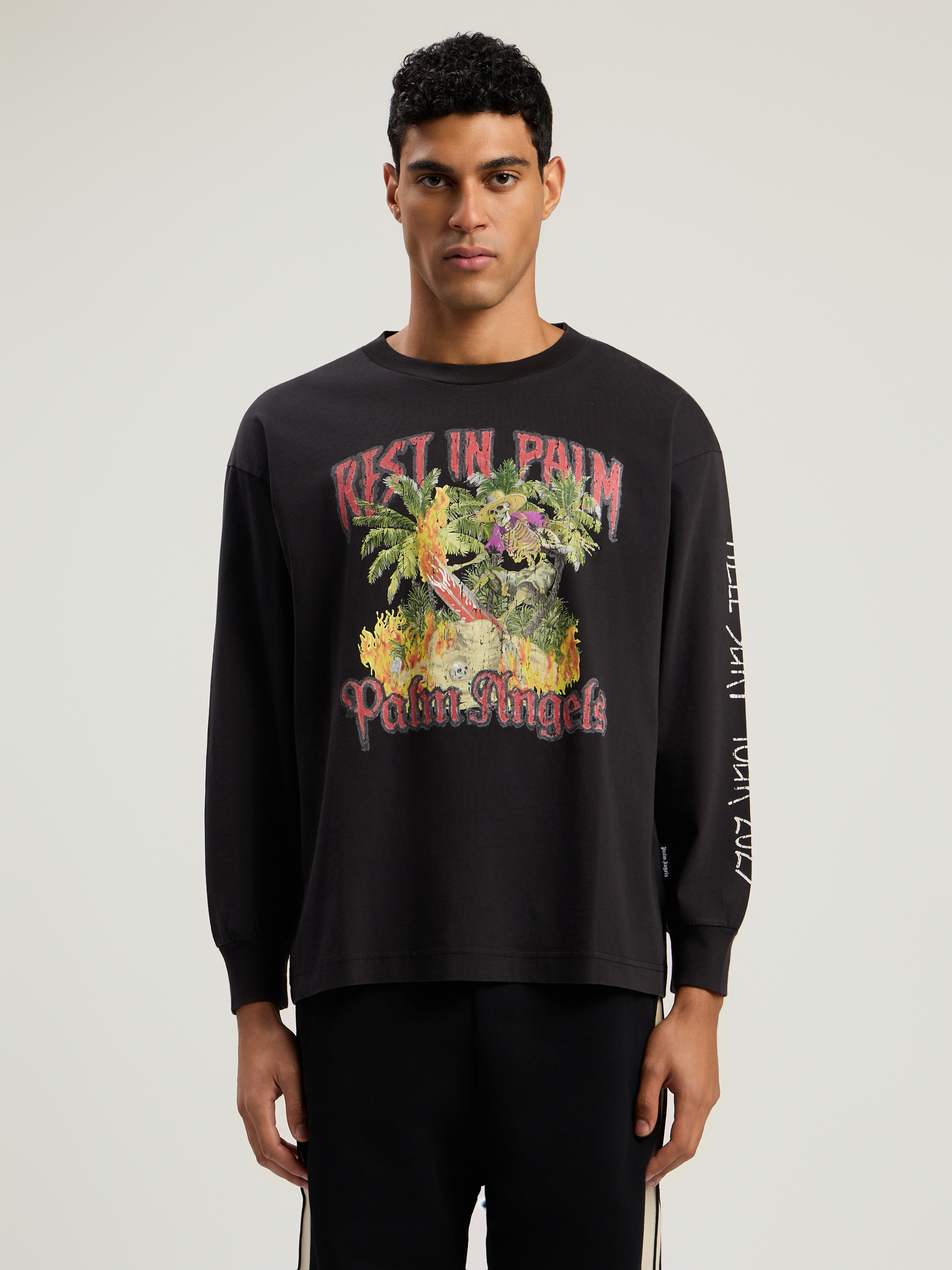 Rest In Palm Long Sleeve T-Shirt - 3