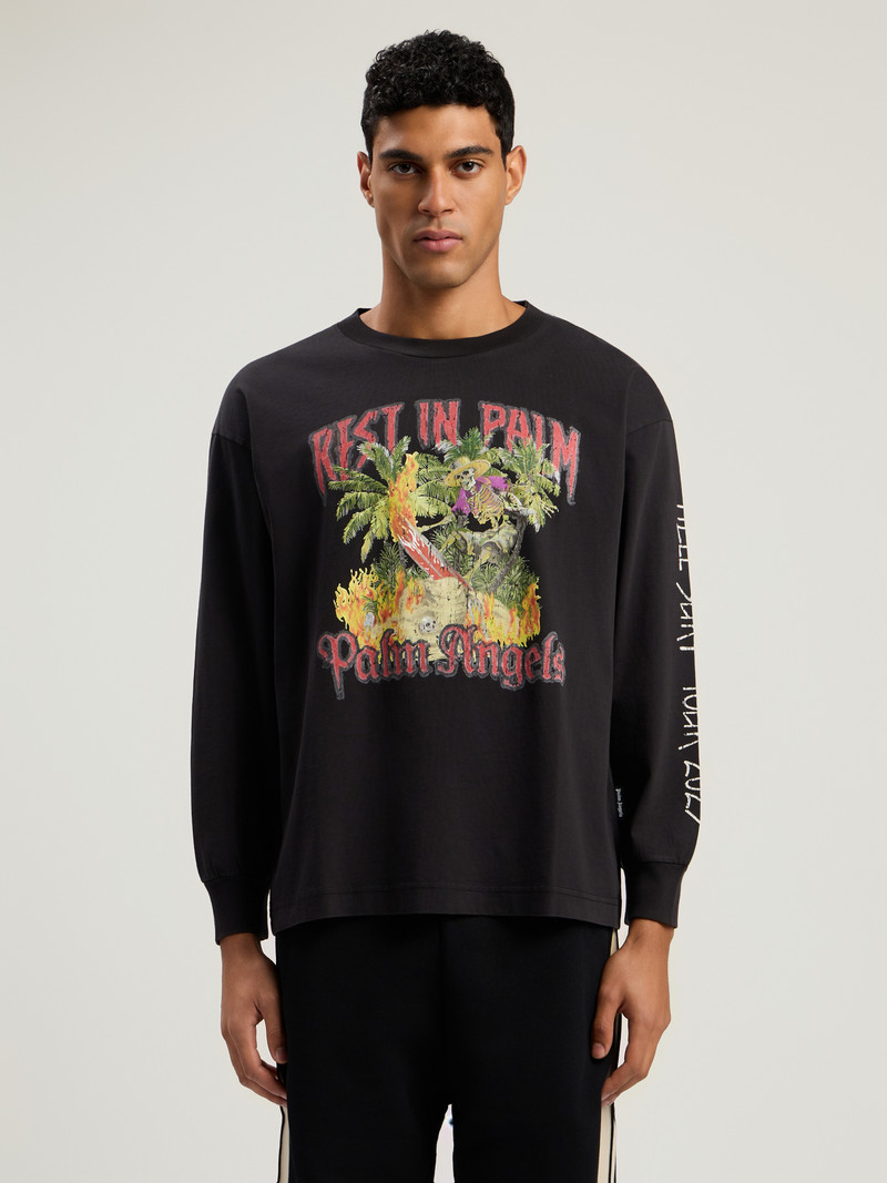 Rest In Palm Long Sleeve T-Shirt 3