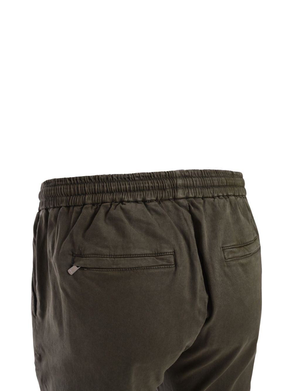 elasticated-waist track pants - 4