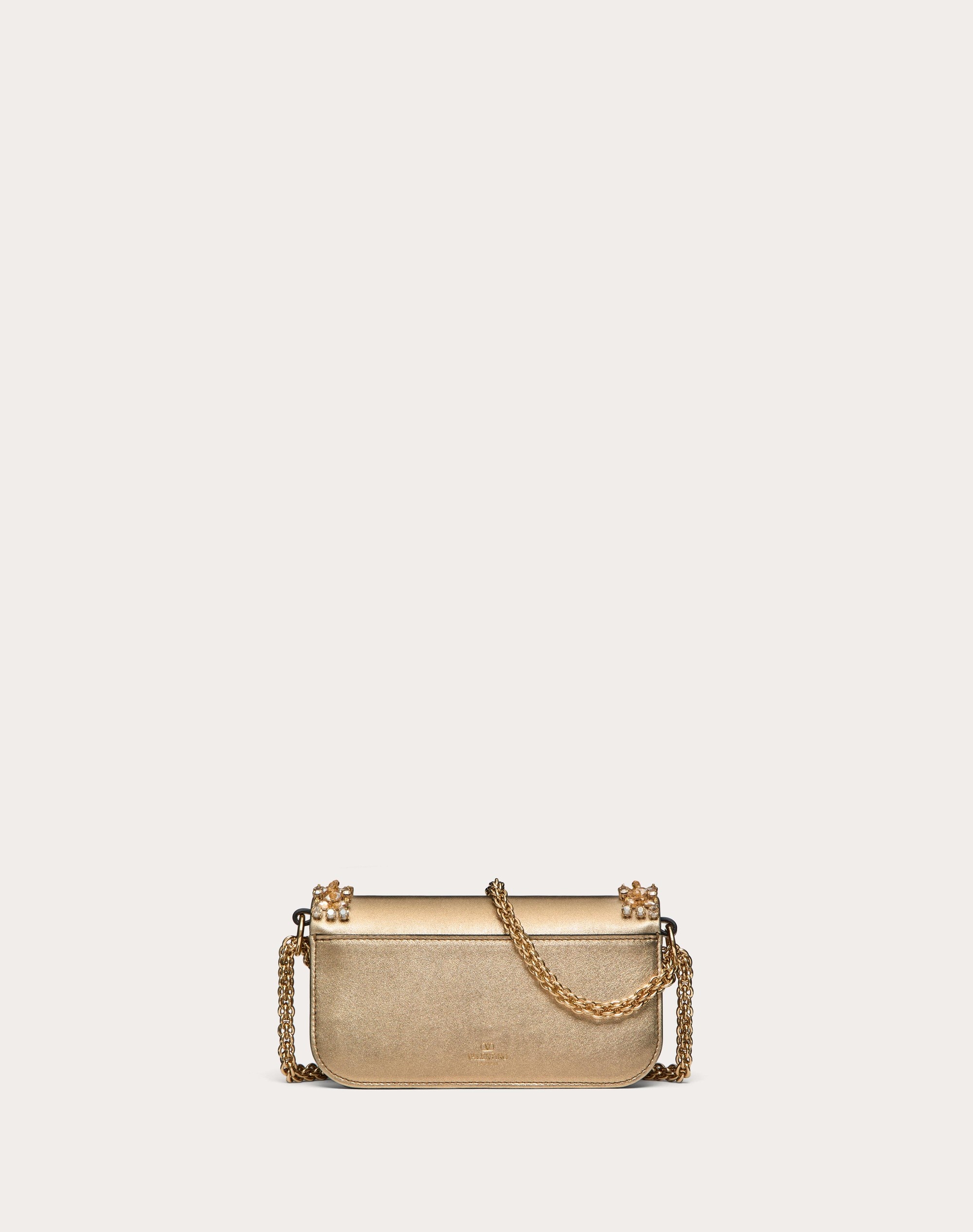 VALENTINO GARAVANI VALENTINO GARAVANI LOCÒ SMALL EMBROIDERED SHOULDER BAG - 4