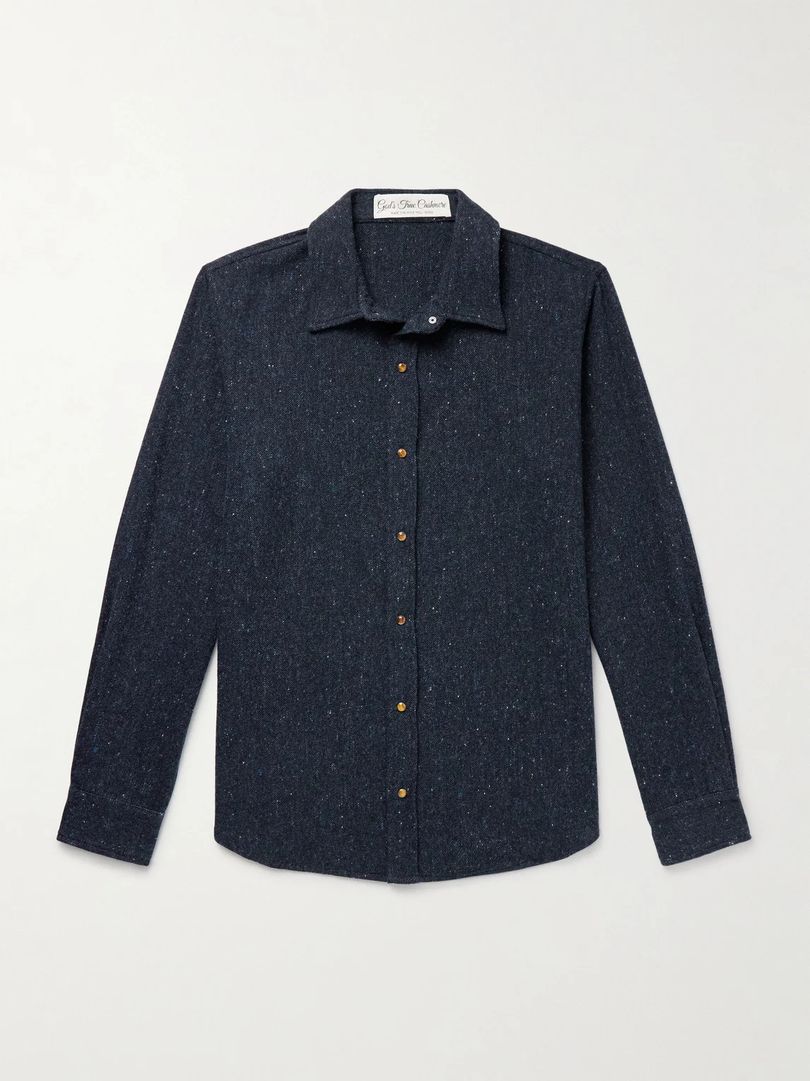Cashmere and Wool-Blend Shirt - 1
