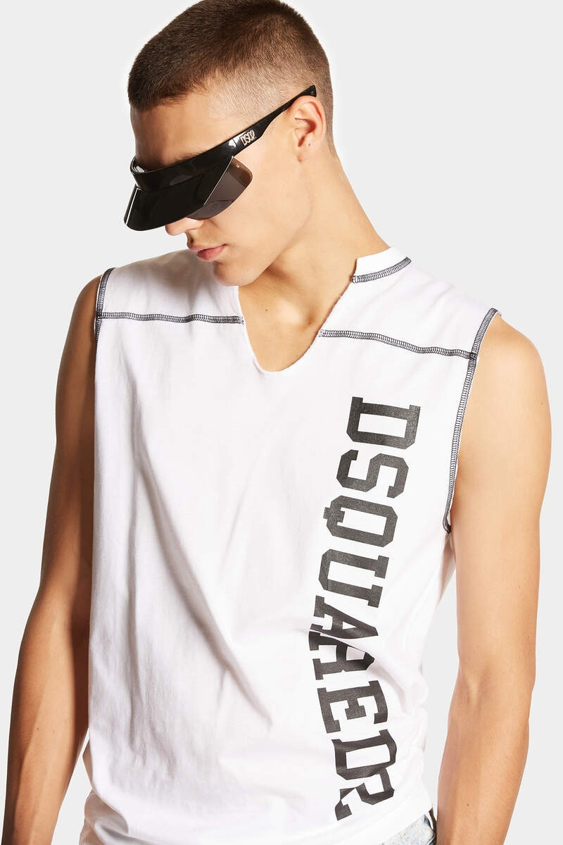DSQUARED2 COOL FIT SLEEVELESS T-SHIRT 5
