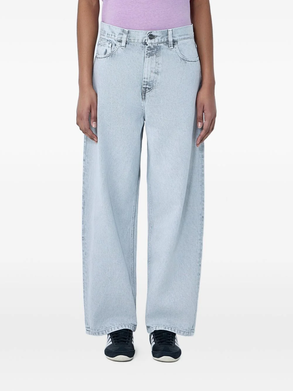 Brandon wide-leg five-pocket jeans - 1