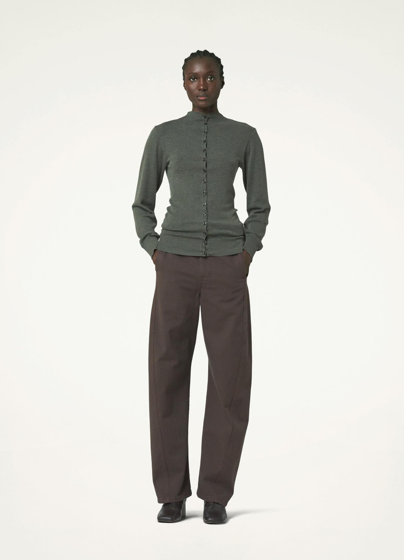 Lemaire FITTED SEAMLESS CARDIGAN outlook