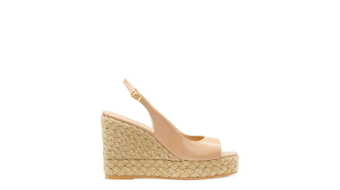 Island Peep-Toe Espadrille Wedge - 1