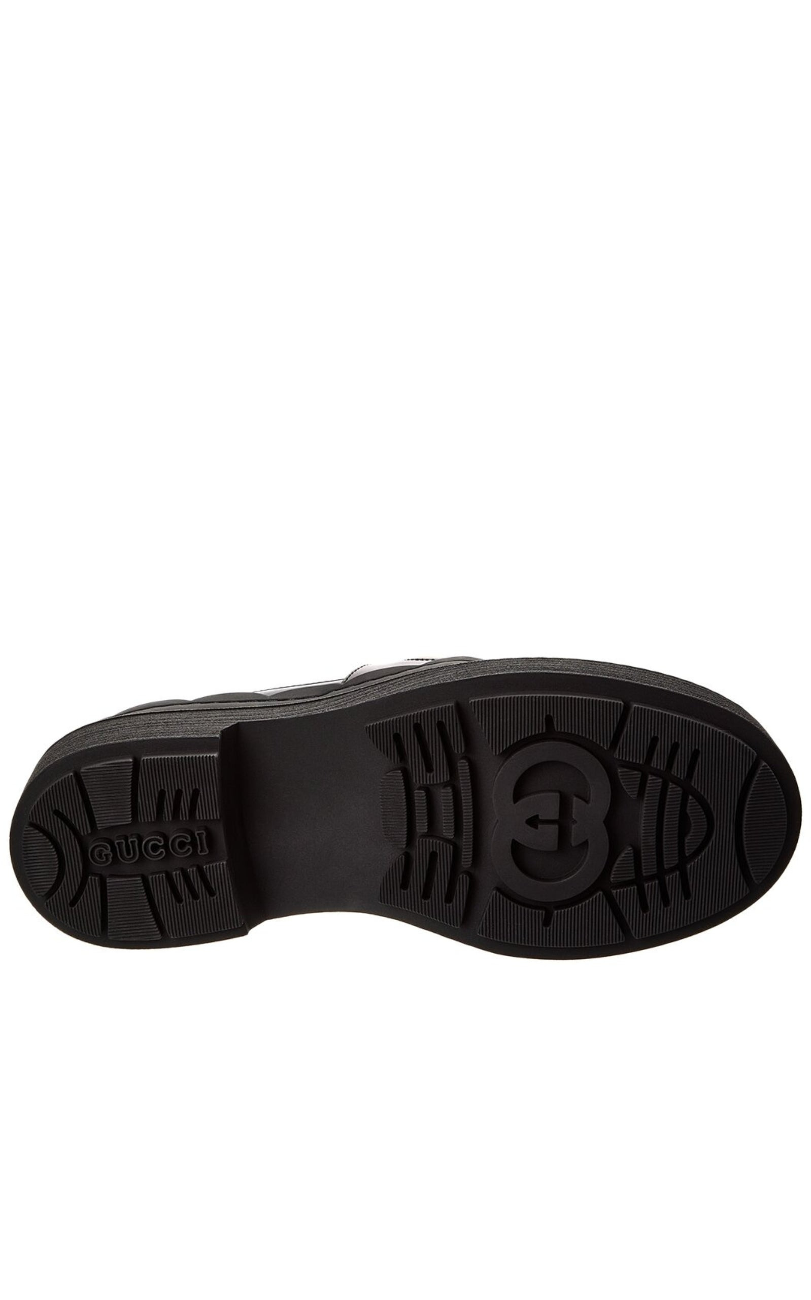 Logo Applique Leather Loafer - 6