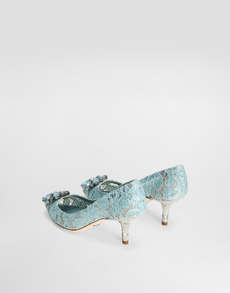Dolce & Gabbana Pump in Taormina lace with crystals outlook