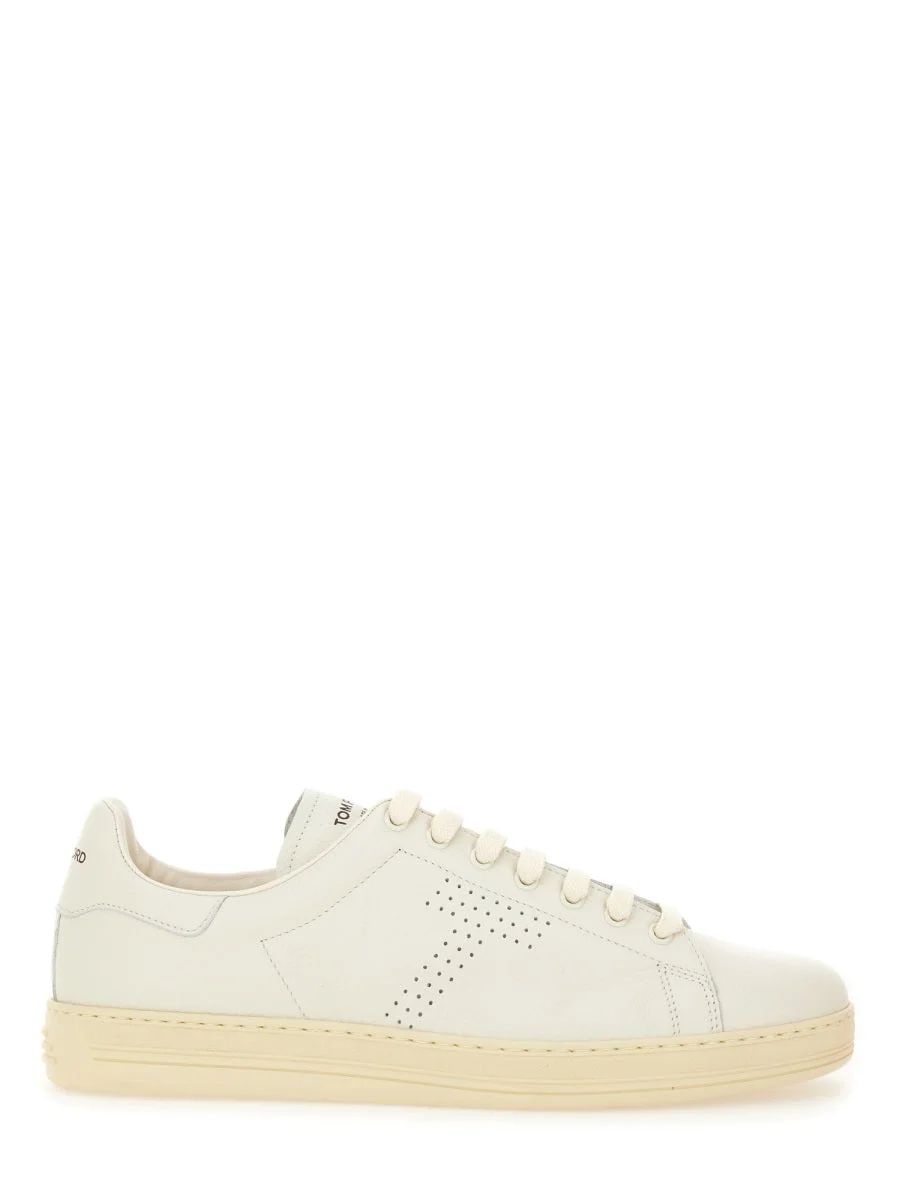 TOM FORD Warwick Leather Sneakers - 1
