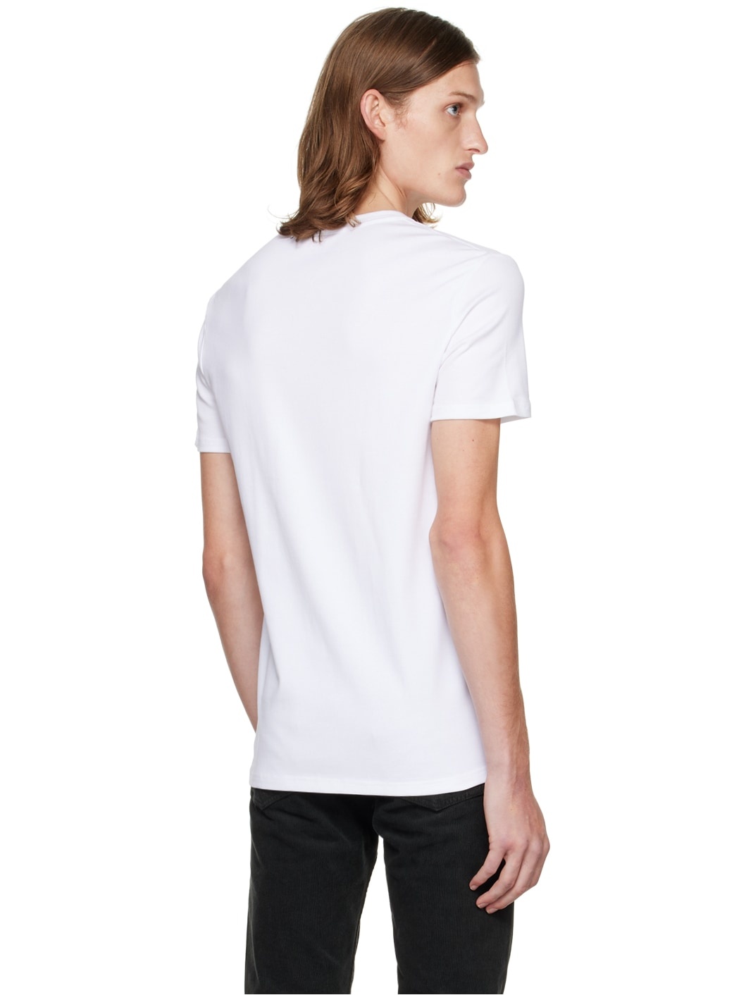 White Crewneck T-Shirt - 5