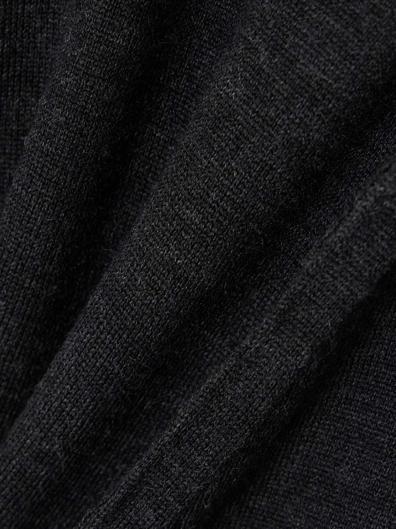 Trompe L'oeil tie-detailed wool-blend sweater - 4
