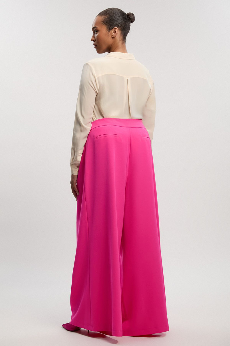 Plus Size Soft Tailored Wide Leg Trouser 3