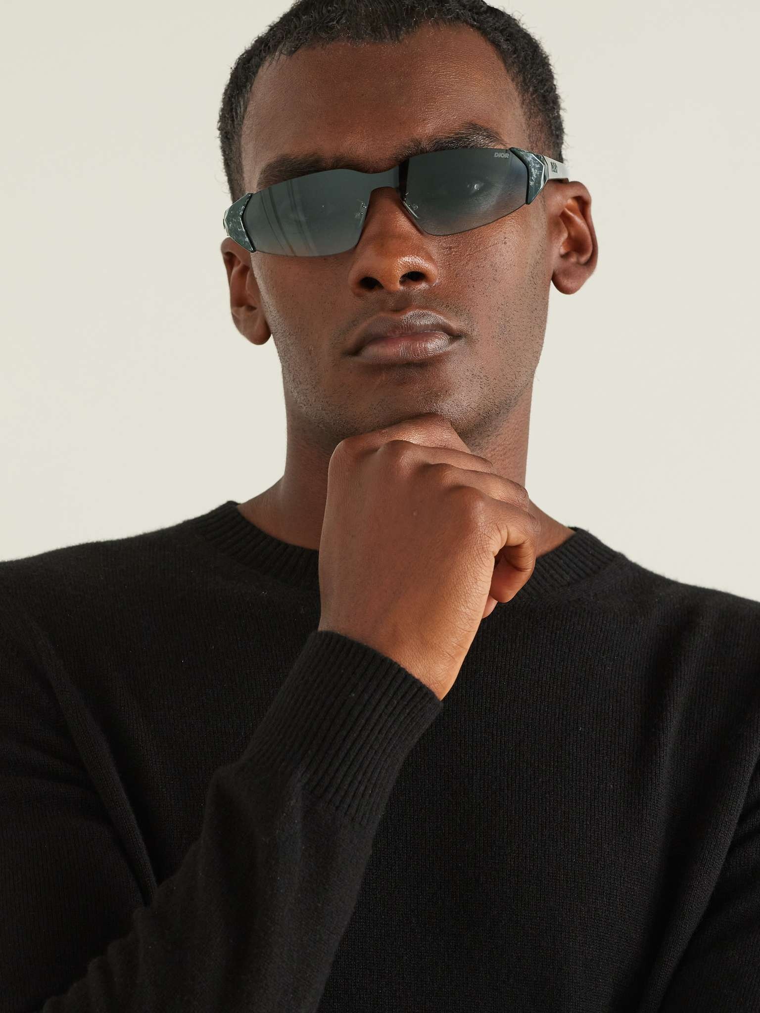 DiorBay M1U Aviator-Style Acetate Sunglasses - 2