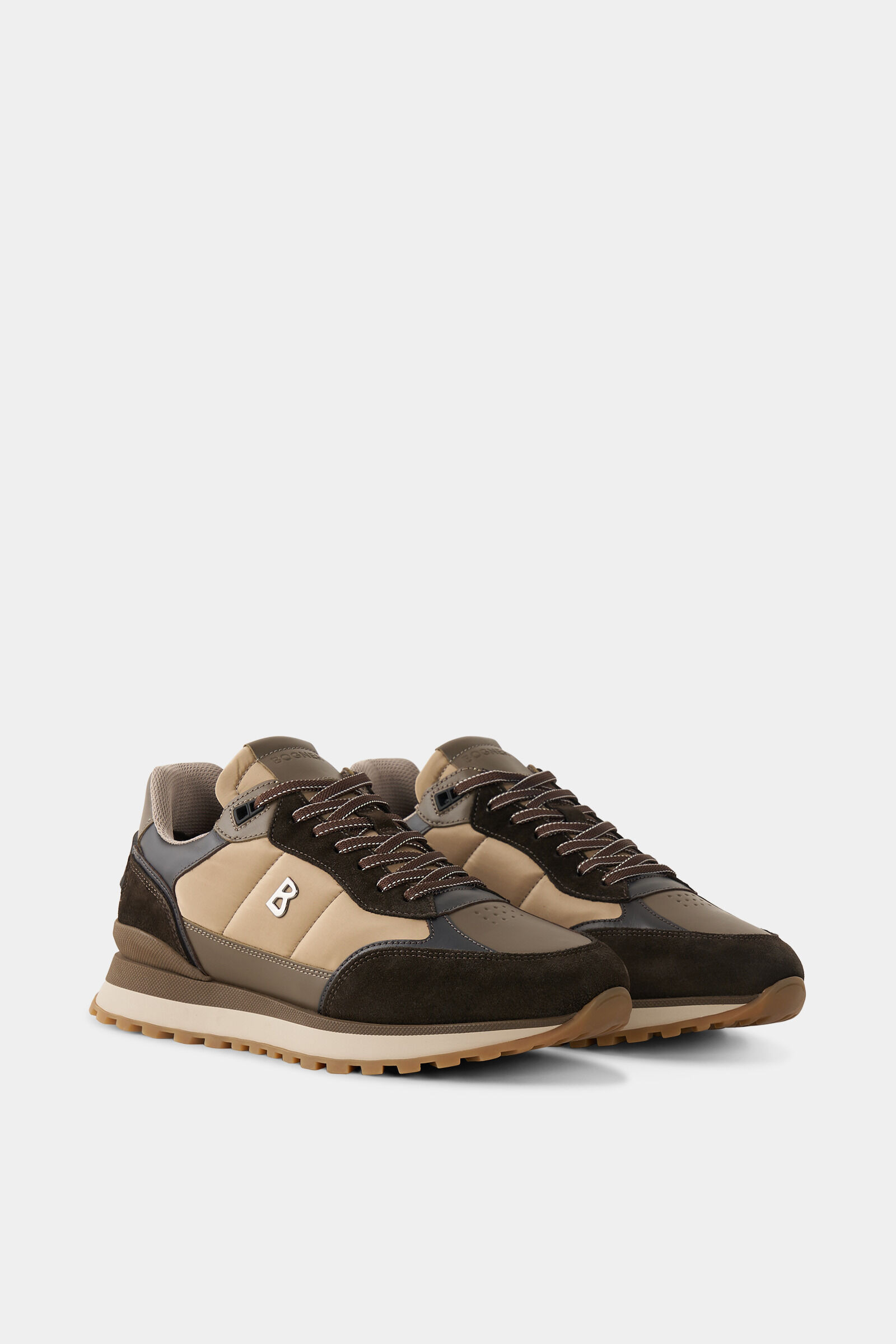 Sneaker Newport in Brown/beige - 4