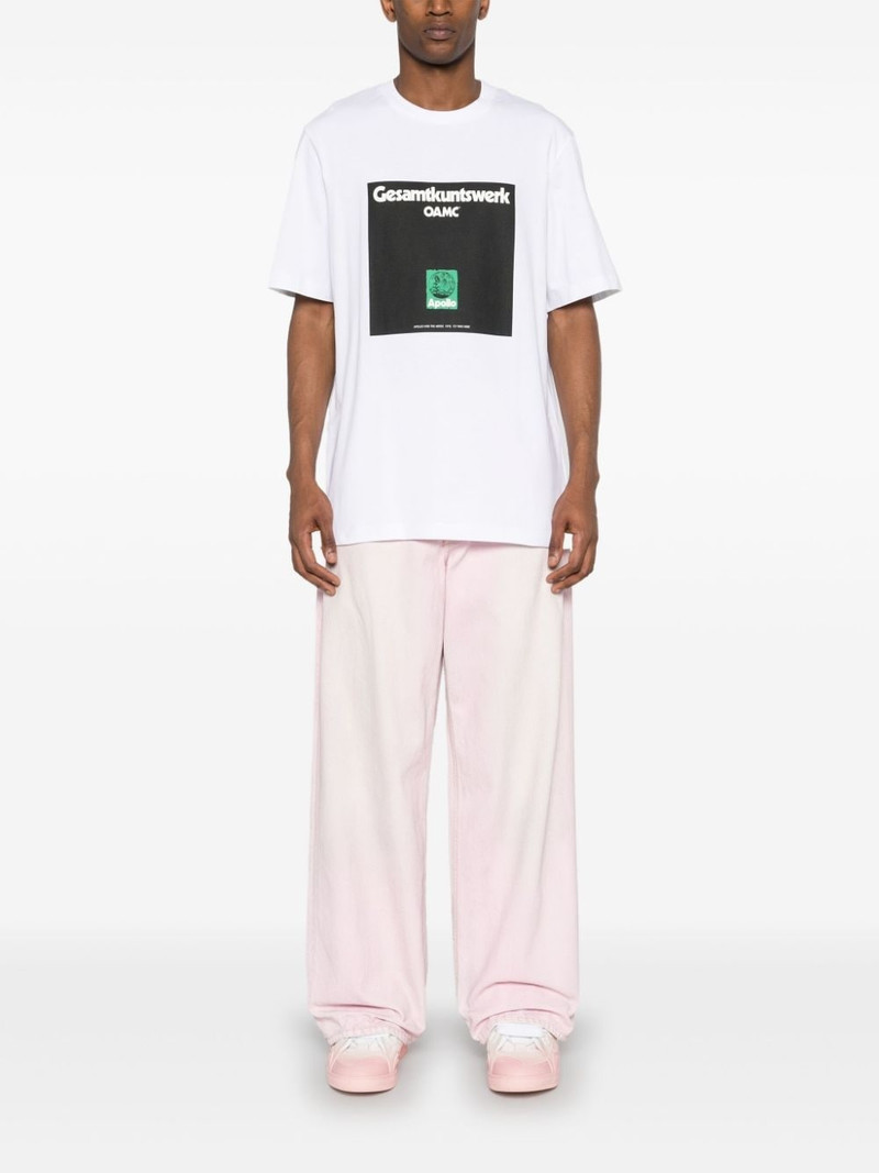 OAMC Apollo logo-print T-shirt outlook