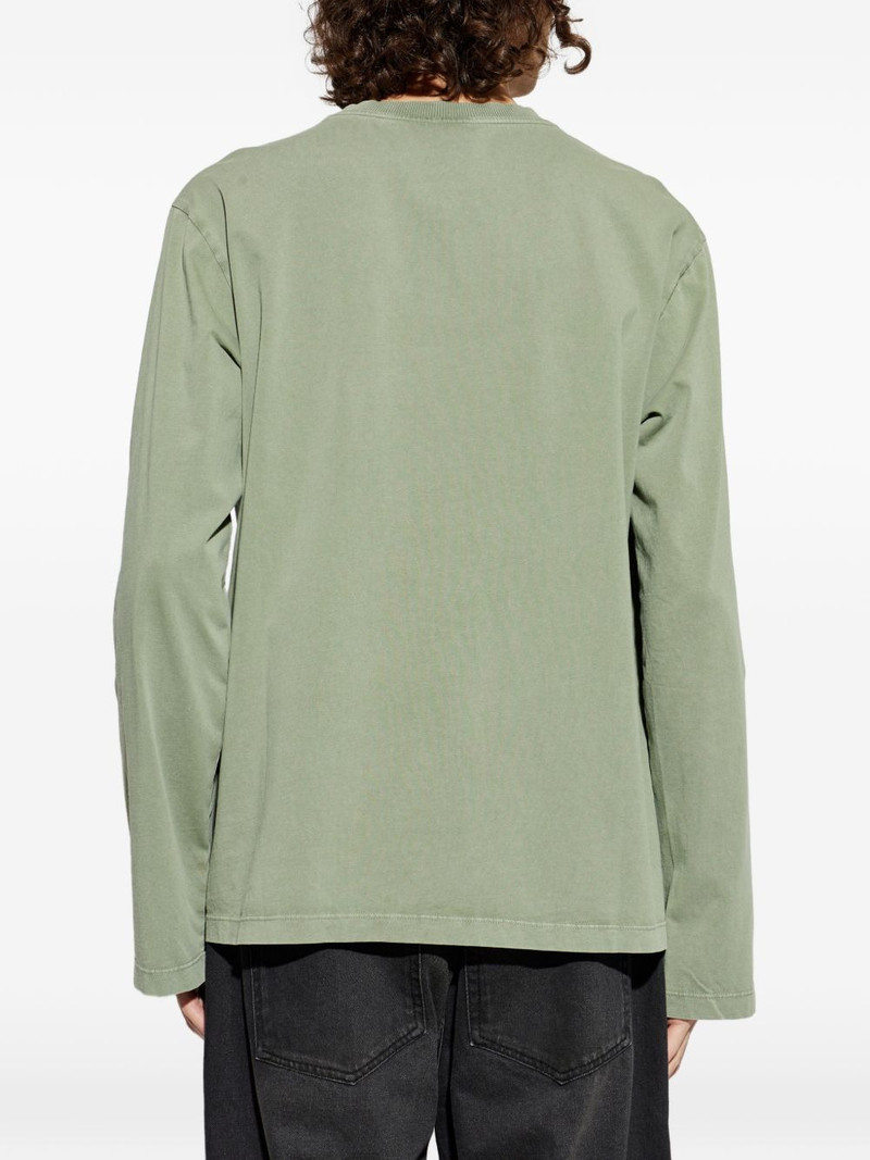 semi-distressed layered T-shirt 4