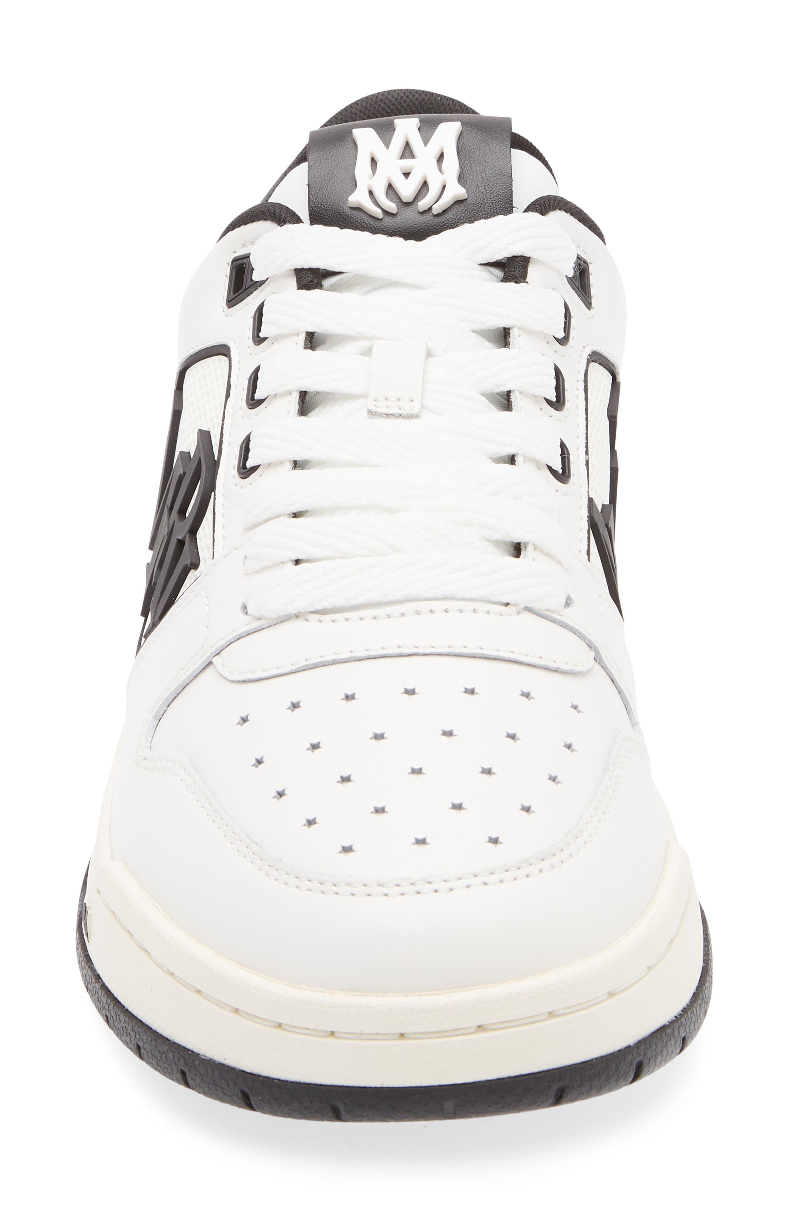 AMIRI Classic Low Top Sneaker in White Black at Nordstrom - 4