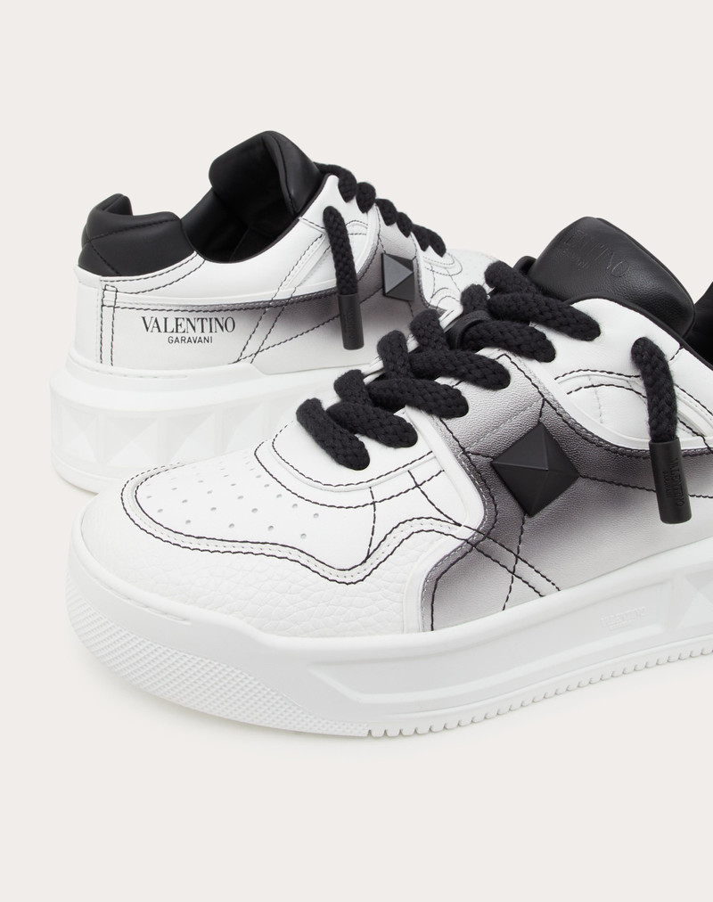 ONE STUD XL NAPPA LEATHER LOW-TOP SNEAKER 5