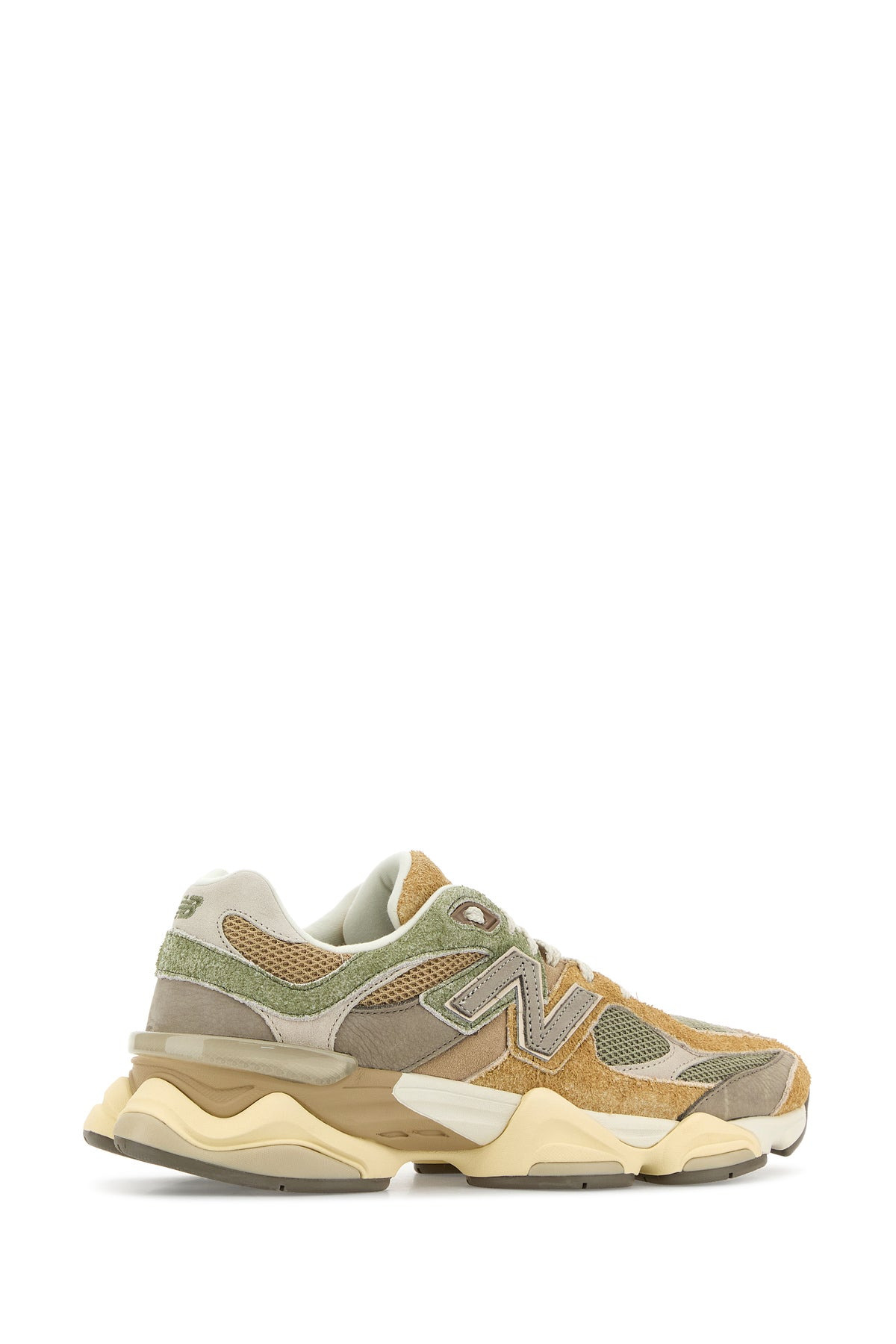 Multicolor mesh and suede 9060 sneakers - 3
