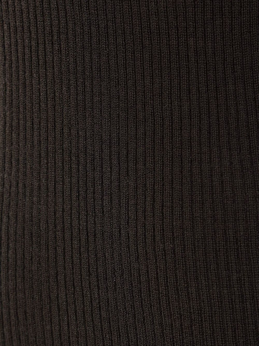 mock-neck ribbed jumper - 3