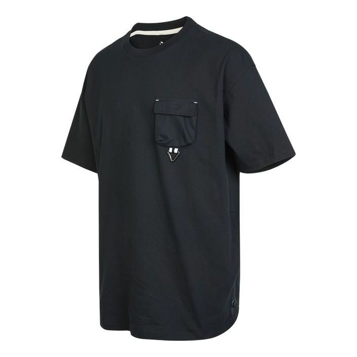 Converse Go Outdoor Oversized Pocket T-Shirt 'Black' 10024357-A02 - 1