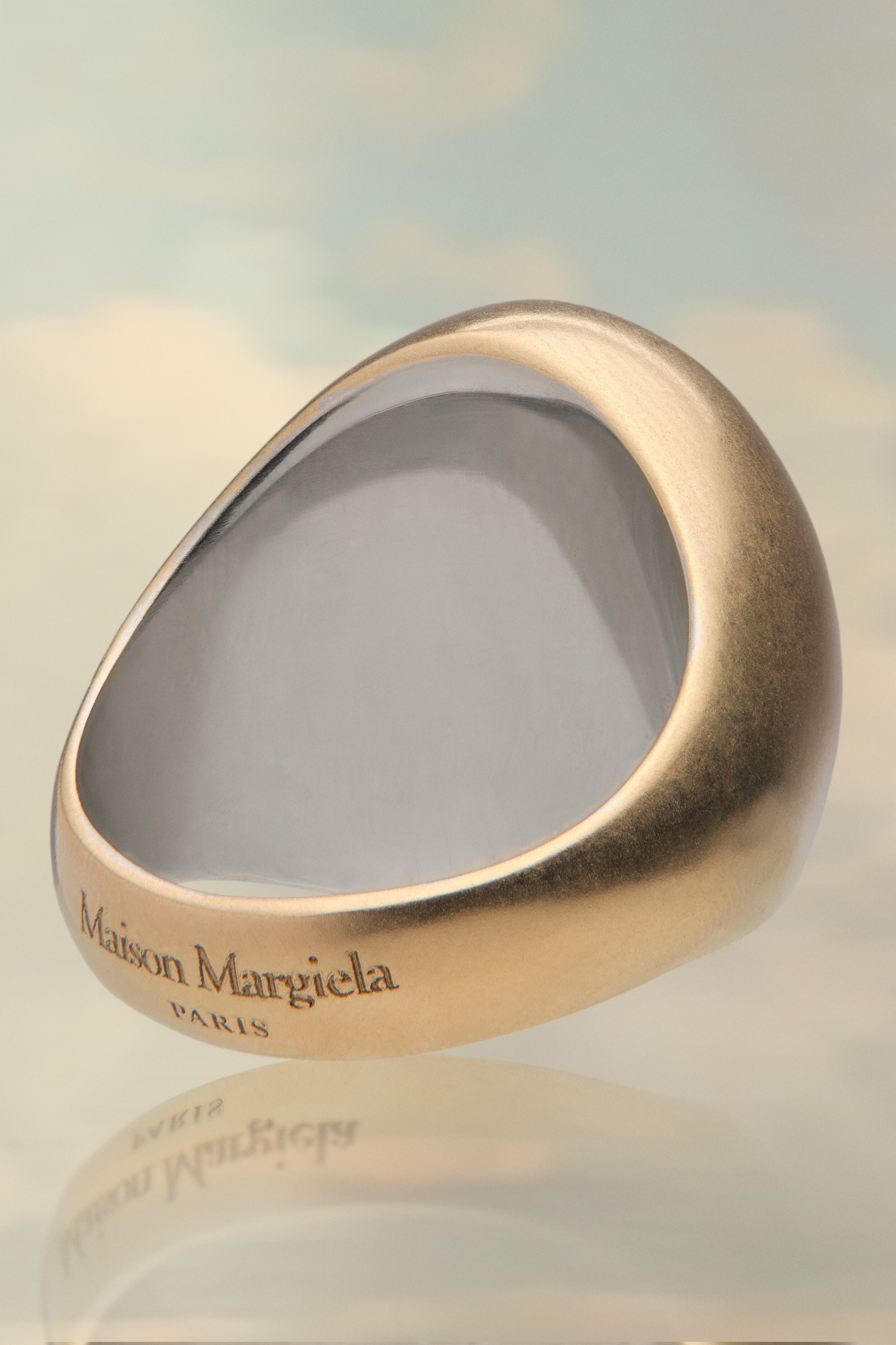 Oval chevalier ring - 3