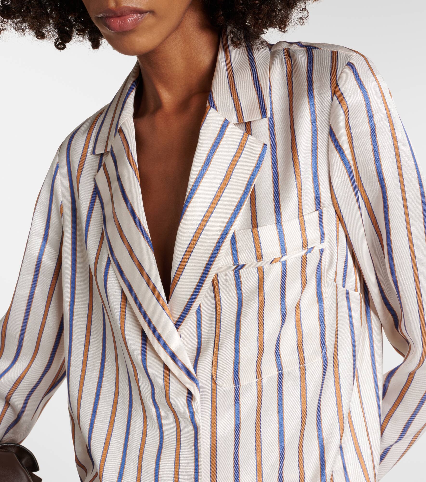 Lusanne striped twill top - 4