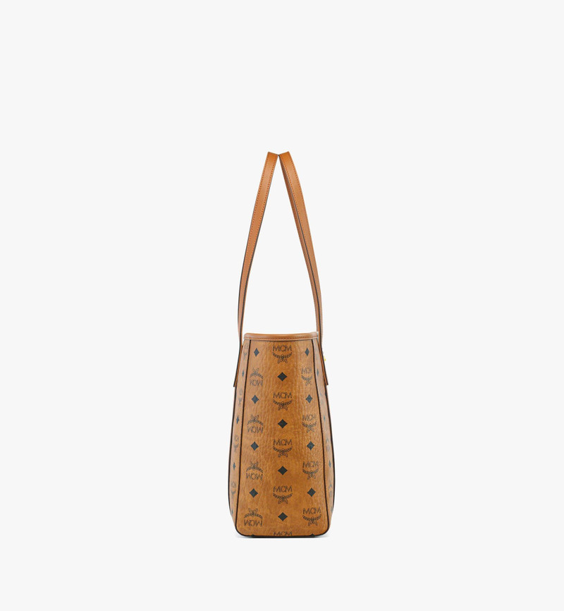 MCM Toni Top-Zip Shopper in Visetos outlook