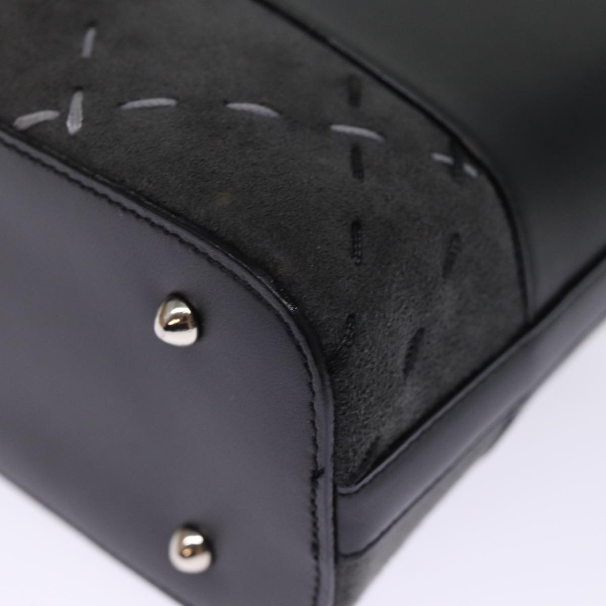 Burberry Hand Bag Leather Black - 14