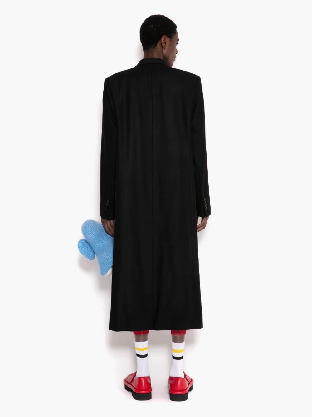 LONG WOOL SB OVERCOAT - 4