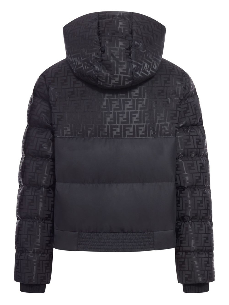 FENDI FF-motif hooded jacket outlook
