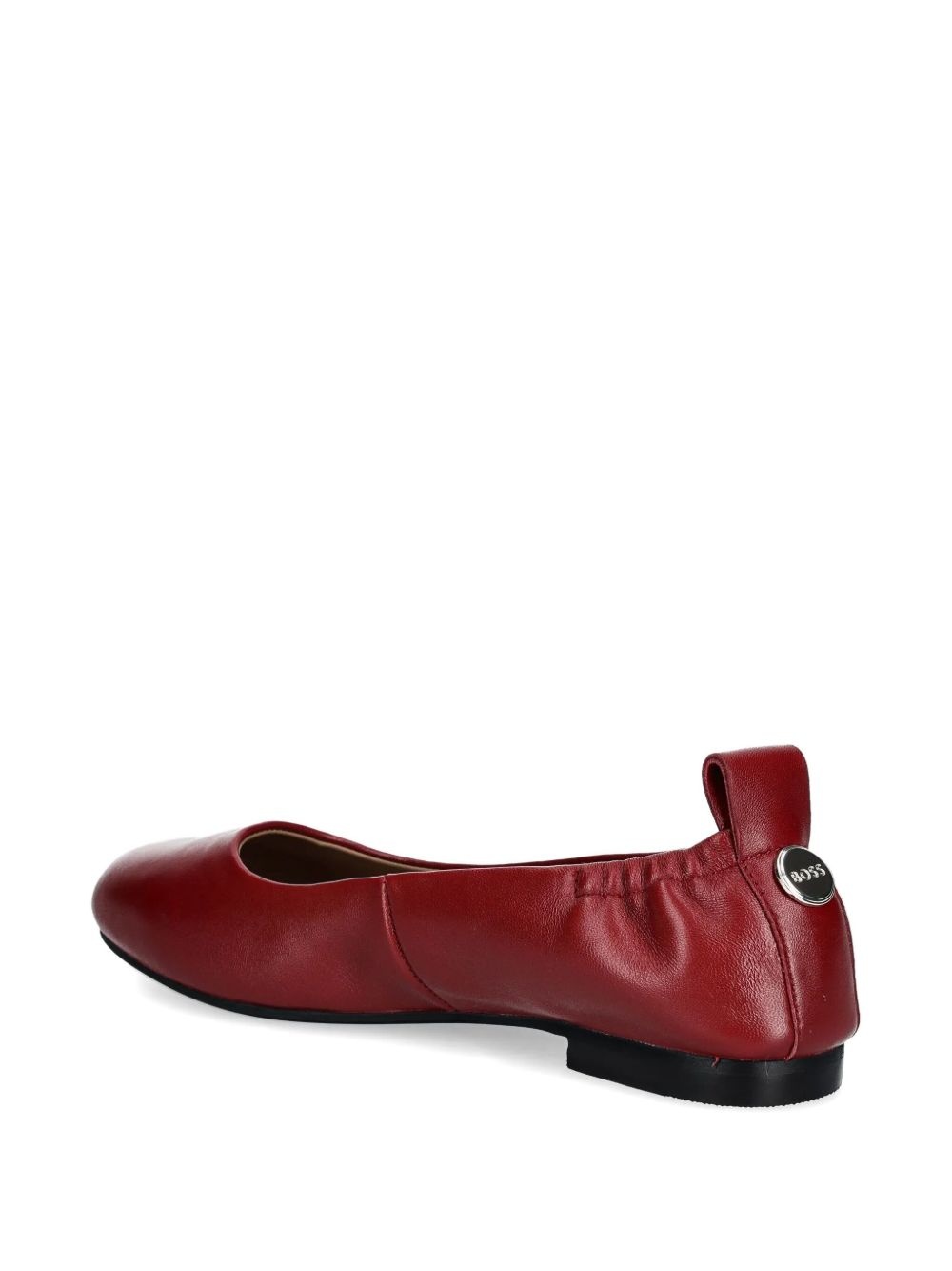 leather ballerina shoes - 3