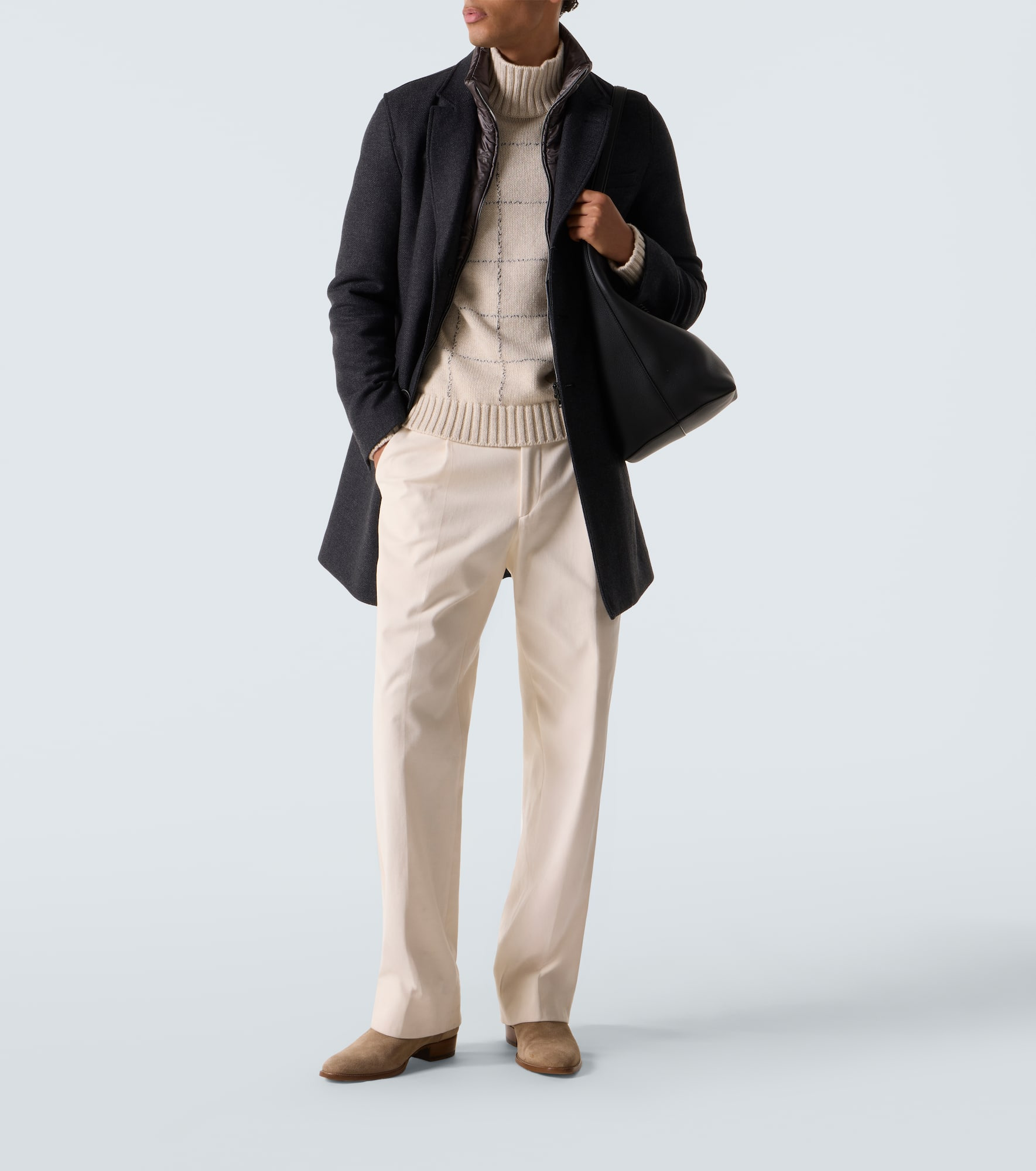 Wool-blend coat - 2