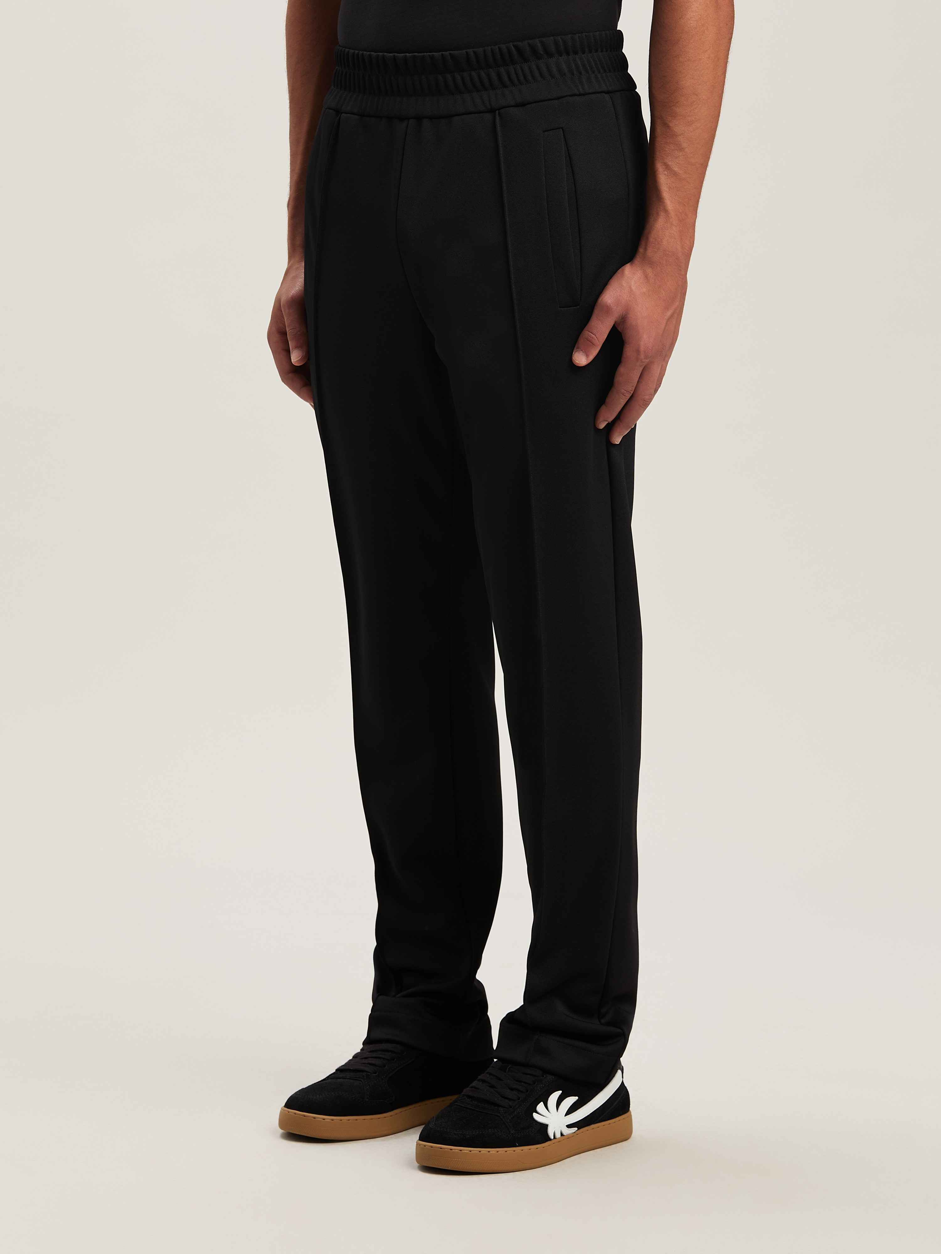 Curved Logo Track Pants - 4