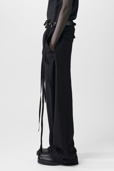 Ann Demeulemeester Albert Loose Fit Trousers Brushed Wool outlook