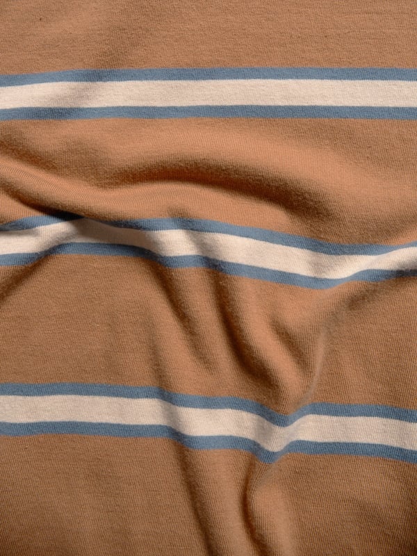 Leffe 90s Stripe T-Shirt Tobacco - 4
