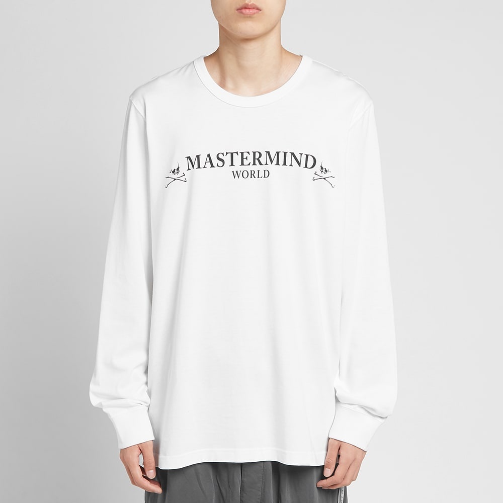 MASTERMIND WORLD Long Sleeve Printed Skull Tee - 5