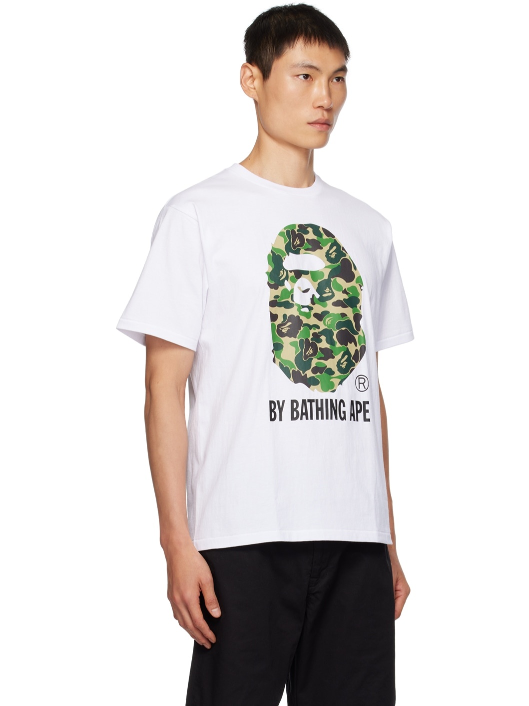 White ABC Camo T-Shirt - 2