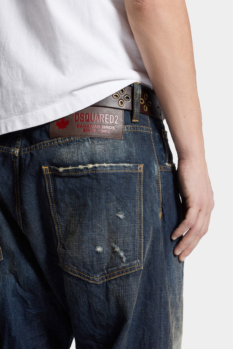 DARK DESERT DUST WASH KAWAII JEANS - 6