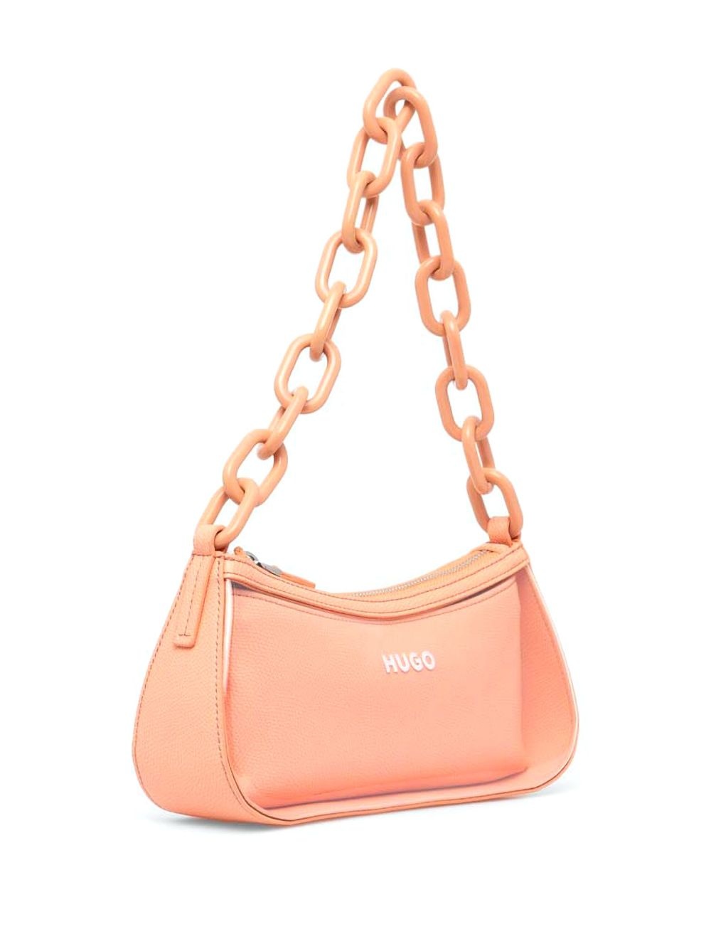 logo-print shoulder bag - 2