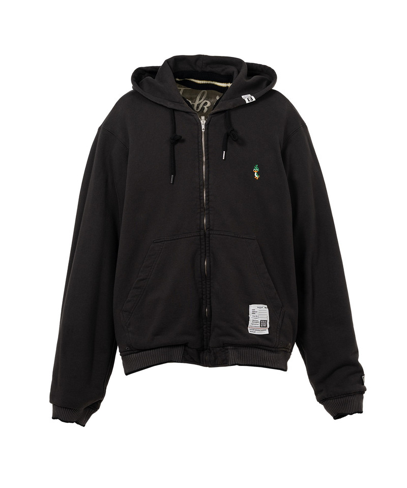 Reversible Hoodie Layered Souvenir Jacket 27