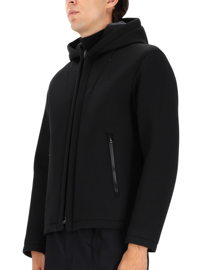 Herno HERNO Hooded Zip-front Jacket outlook