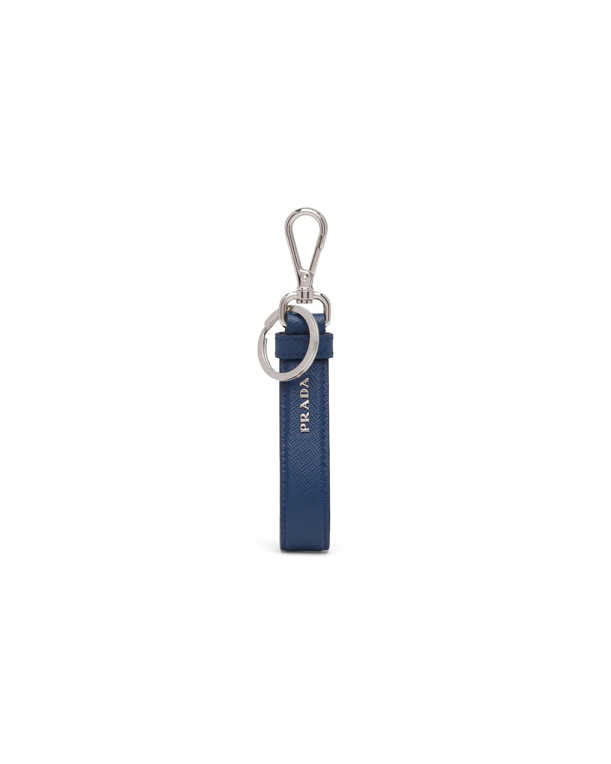 Saffiano Leather Customized Keychain - 2