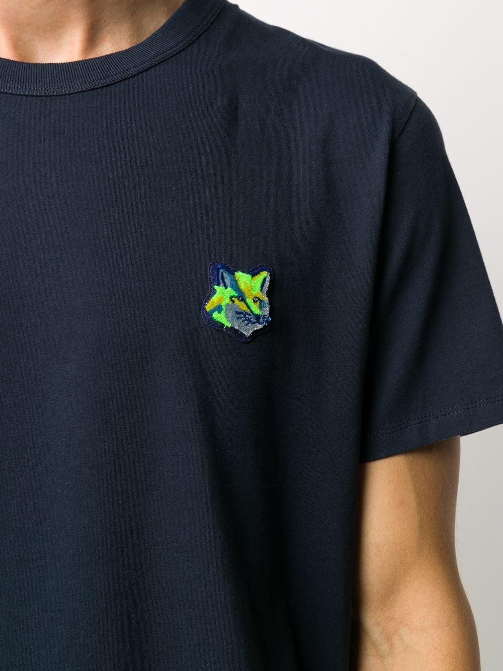 embroidered-logo cotton T-shirt - 5