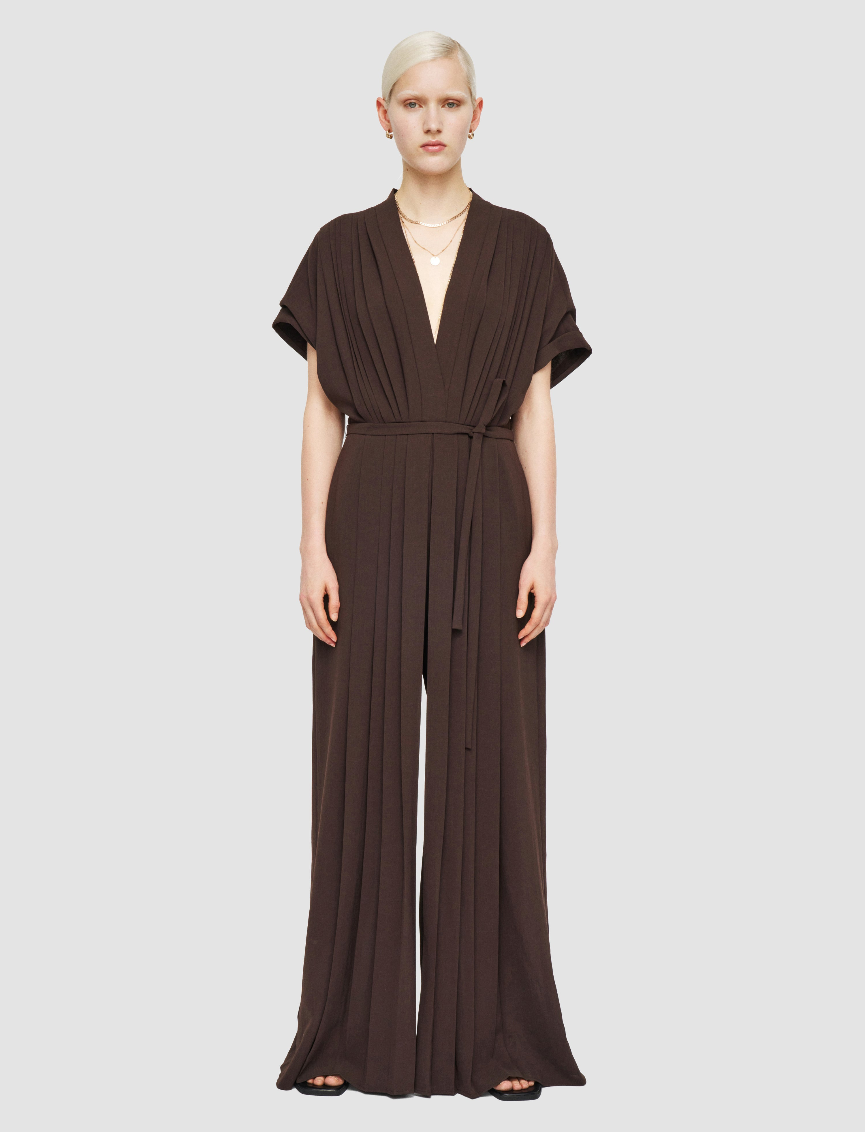 Sofia Airy Plissé Jumpsuit - 2