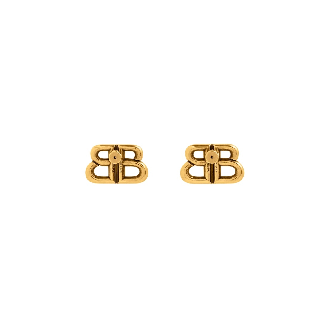 Women's Monaco Stud S Earrings in Antique Gold - 2